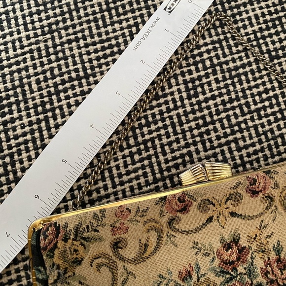 Vintage - Chain Needlepoint Tapestry Bag - Picture 8 of 8